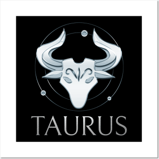 Taurus Zodiac Sign Posters and Art